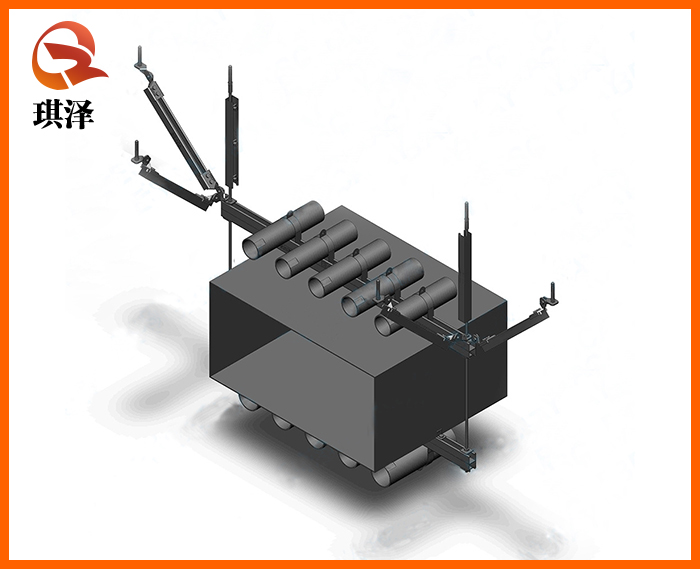  风管管道组合双向支架